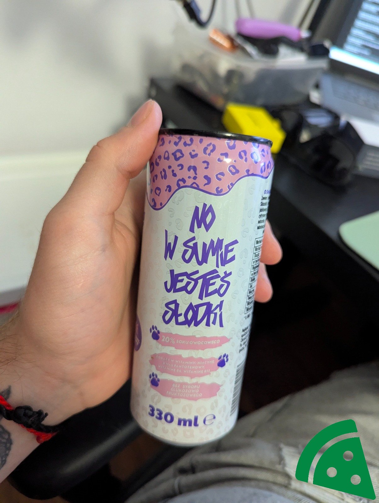 Banger! Soda Bubble Gum (fioletowy)