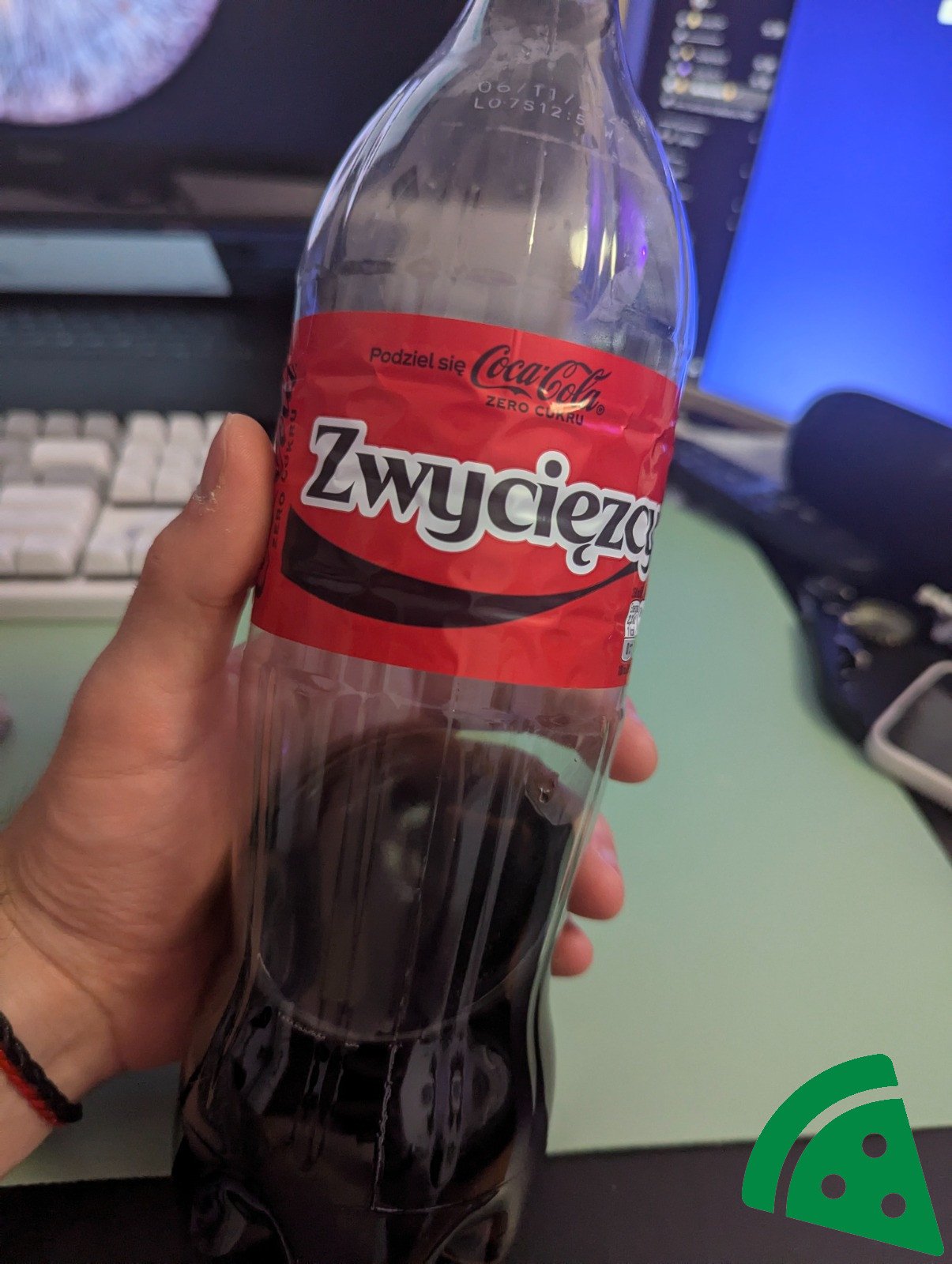 Coca-Cola zero Napój gazowany 1I
