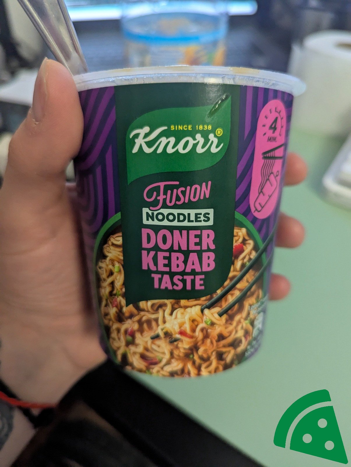 Fusion noodles doner kebab taste