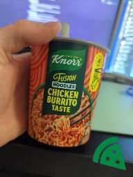 Knorr Fusion Noodles Chicken Burrito Taste 89 g.