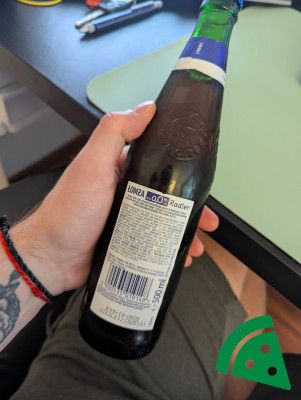 Prezentacja Łomża radler bezalkoholowy jabłko & wiśnia