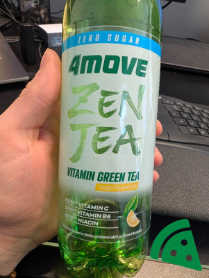 Prezentacja 4Move Zen Tea - Vitamin green tea yuzu flavor