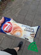 Widok z przodu na 7 Days Croissant cream & cookies super max