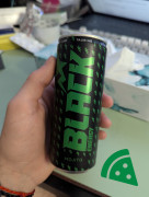 Widok z przodu na Black energy mojito