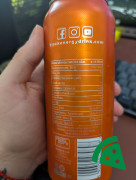 Widok z tyłu na Black Energy Wild Orange Zero Sugar 500 ml