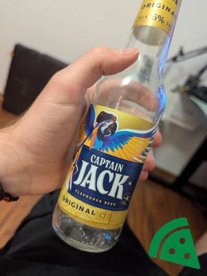 Prezentacja Captain Jack Original Piwo smakowe 400 ml
