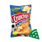 Widok z przodu na Crunchips Pizza Edycja Limitowana Euro 2024 130g