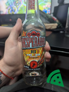 Widok z przodu na Desperados Red 400 ml