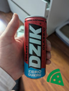 Widok z przodu na DZIK® ENERGY ZERO KALORII 250 ML