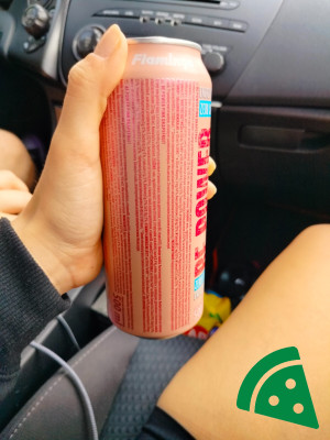 Prezentacja Energy drink Flamingo