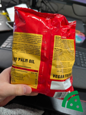 Prezentacja F**king delicious protein chips sweet paprika