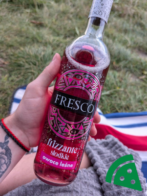 Prezentacja Fresco Frizzante Owoce Leśne