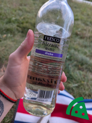 Prezentacja Fresco Frizzante słodkie śliwka