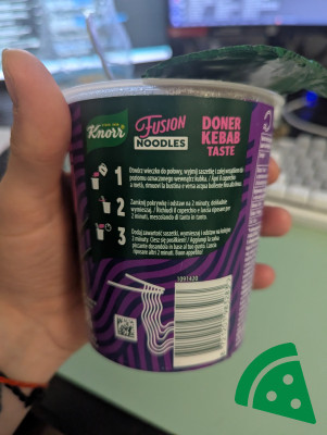 Prezentacja Fusion noodles doner kebab taste