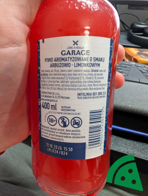 Prezentacja Garage Hardcore 8% Watermelon & Lime Punch