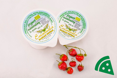 Prezentacja Jogurt naturalny Emanuela do picia 445ML eko