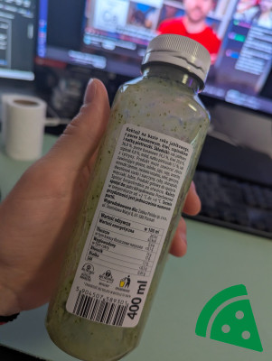 Prezentacja Koktajl z kiwi i szpinakiem