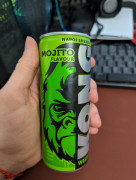 Widok z przodu na KONG STRONG WILD POWER - MOJITO FLAVOUR