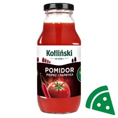 Prezentacja Kotliński Sok pomidor pieprz i papryka 330 ml 330ml