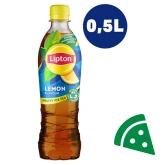 Widok z przodu na LIPTON ICE TEA Napój o smaku cytrynowym z ekstraktem z czarnej herbaty 0.5 L