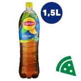 Widok z przodu na LIPTON ICE TEA Napój o smaku cytrynowym z ekstraktem z czarnej herbaty 1.5 L