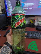 Widok z przodu na Mountain Dew