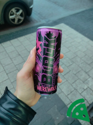 Prezentacja Napój energetyczny black werewolf