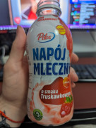 Prezentacja Napój mleczny o smaku truskawkowym