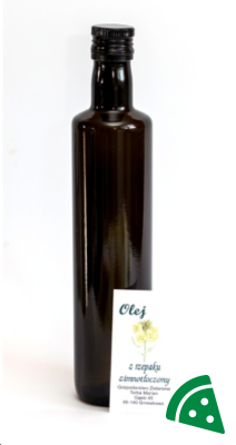 Prezentacja olej rzepakowy 500 ml