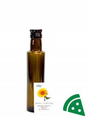 Prezentacja olej słonecznikowy 250 ml