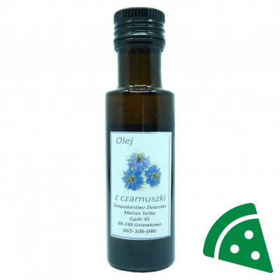 Prezentacja olej z czarnuszki 100 ml