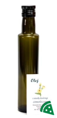 Prezentacja olej z wiesiołka 500 ml