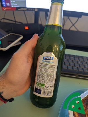 Prezentacja Perła Bezalkoholowa Limonka z miętą
