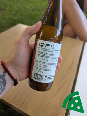 Prezentacja Piwo Owocowa Sjesta - mango & marakuja sour ale