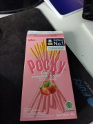 Prezentacja Pocky strawberry