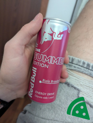 Prezentacja Red Bull biała brzoskwinia