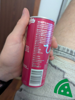 Prezentacja Red Bull biała brzoskwinia