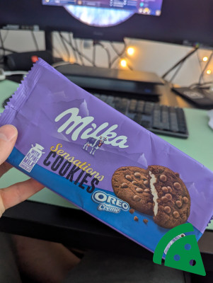 Prezentacja Sensations cookies Oreo cream