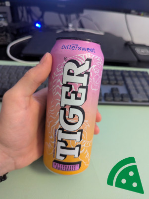 Prezentacja Tiger Bittersweet raspberry light caffeine (festival)