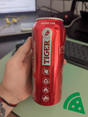 Prezentacja Tiger Cranberry 500ml o smaku żurawiny