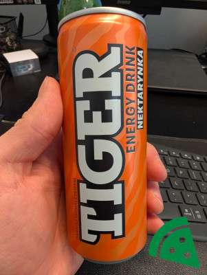 Prezentacja Tiger Energy Drink Nektarynka