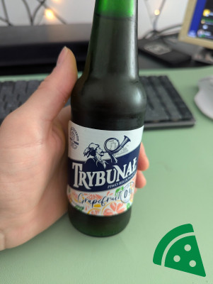 Prezentacja Trybunał Grapefruit 0% - piwo bezalkoholowe z dodatkiem soków owocowych (20%)