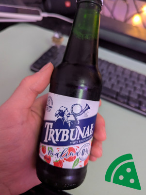 Prezentacja Trybunał malina 0% - Piwo bezalkoholowe o smaku malinowym z dodatkiem owocowych (20%)