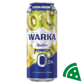 Prezentacja Warka Radler Bezalkoholowy napój piwny kiwi z pigwą